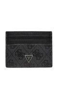 Porte cartes cuir Vezzola Guess jeans DARK BLACK SMVELE LEA25