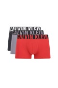 Pack 3 boxers stretch Calvin klein LXO BLACK/POMPEIAN RED/GREY SKY 000NB3608A