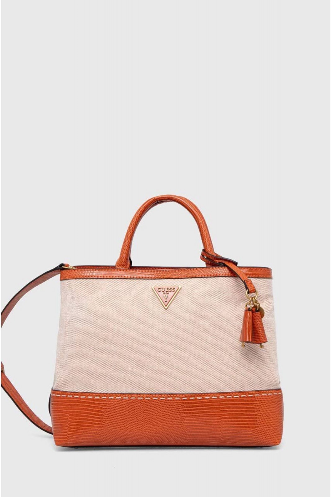 Sac à main bimatière Zabry Guess jeans ORANGE HWWA92 33060