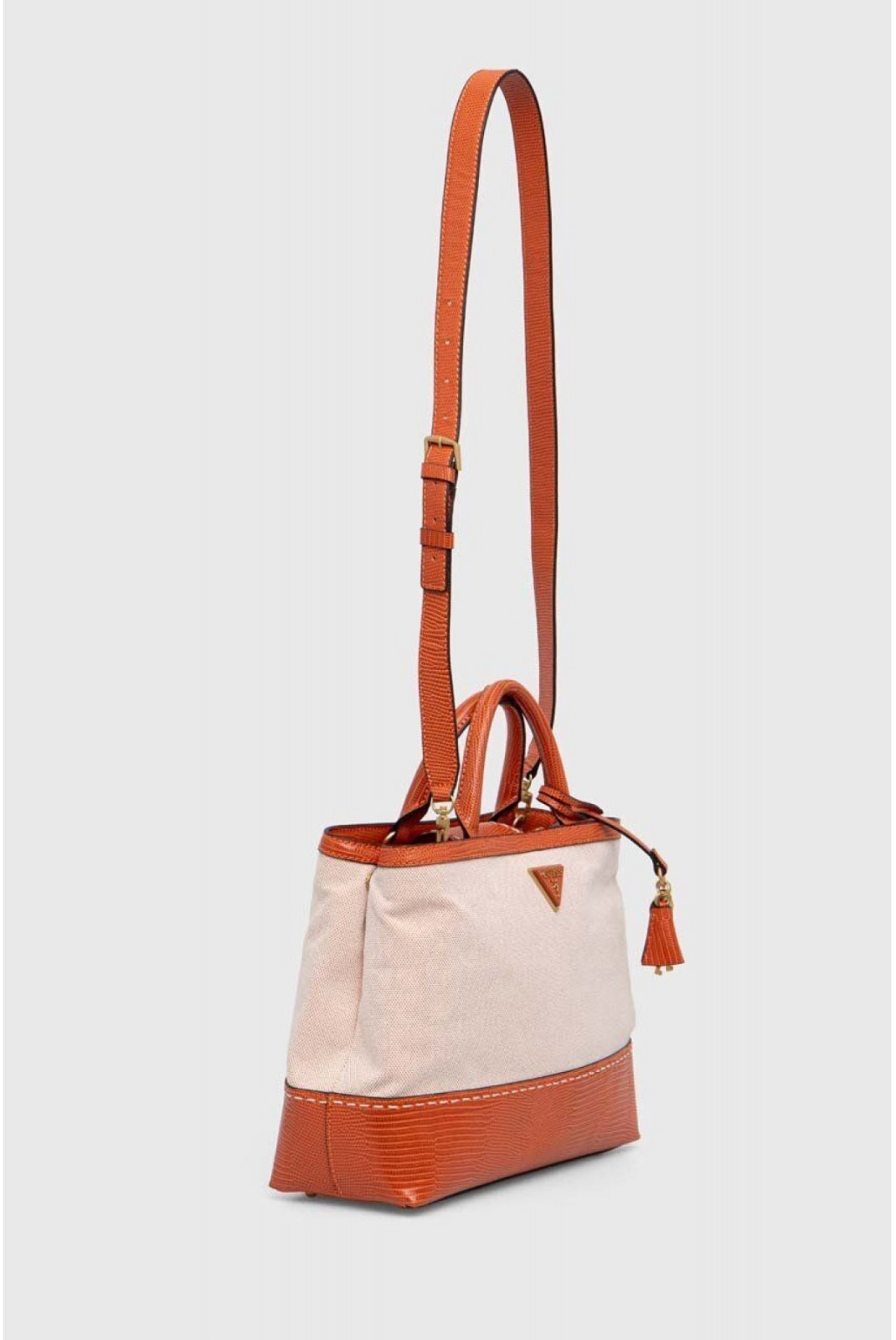 Sac à main bimatière Zabry Guess jeans ORANGE HWWA92 33060