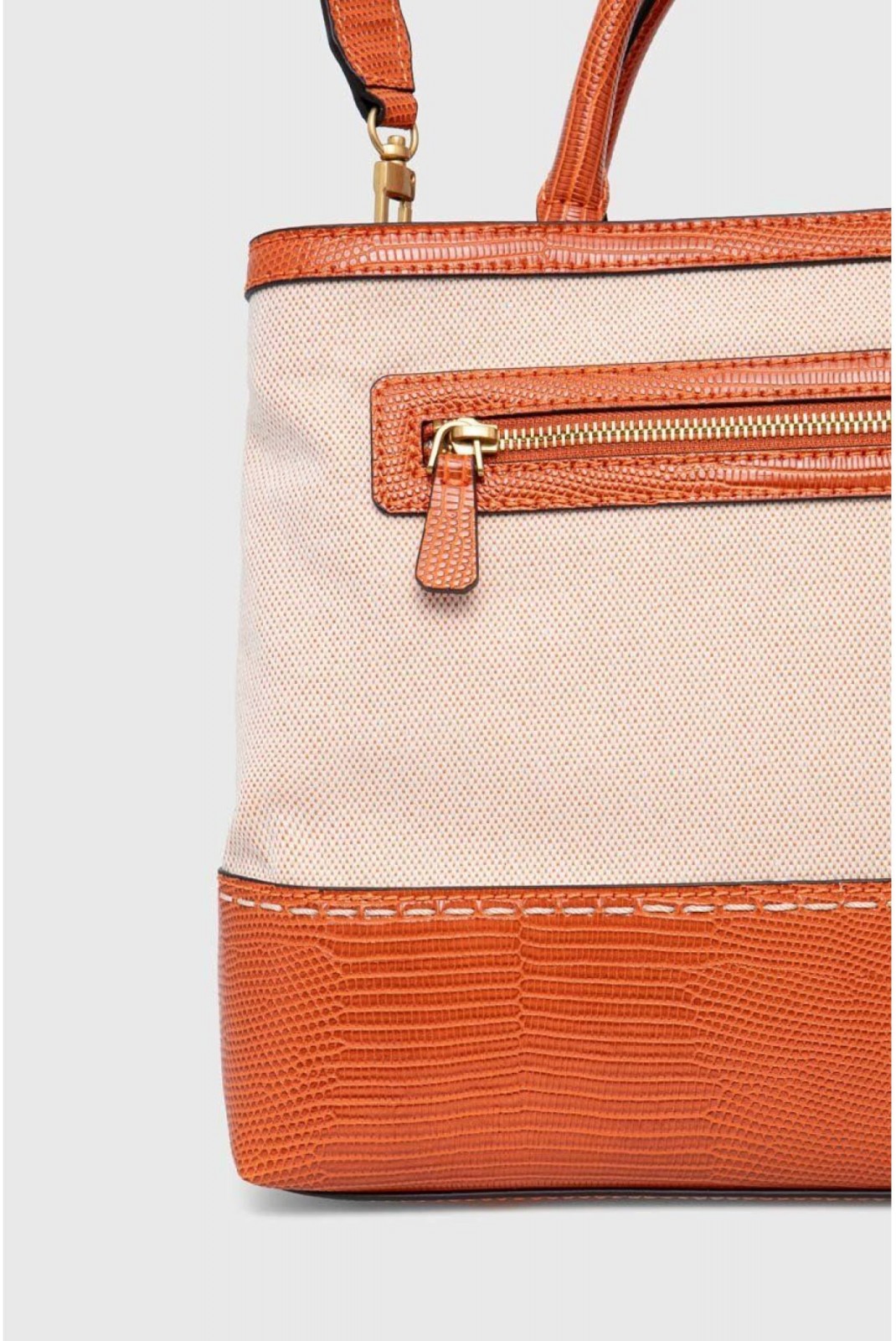 Sac à main bimatière Zabry Guess jeans ORANGE HWWA92 33060