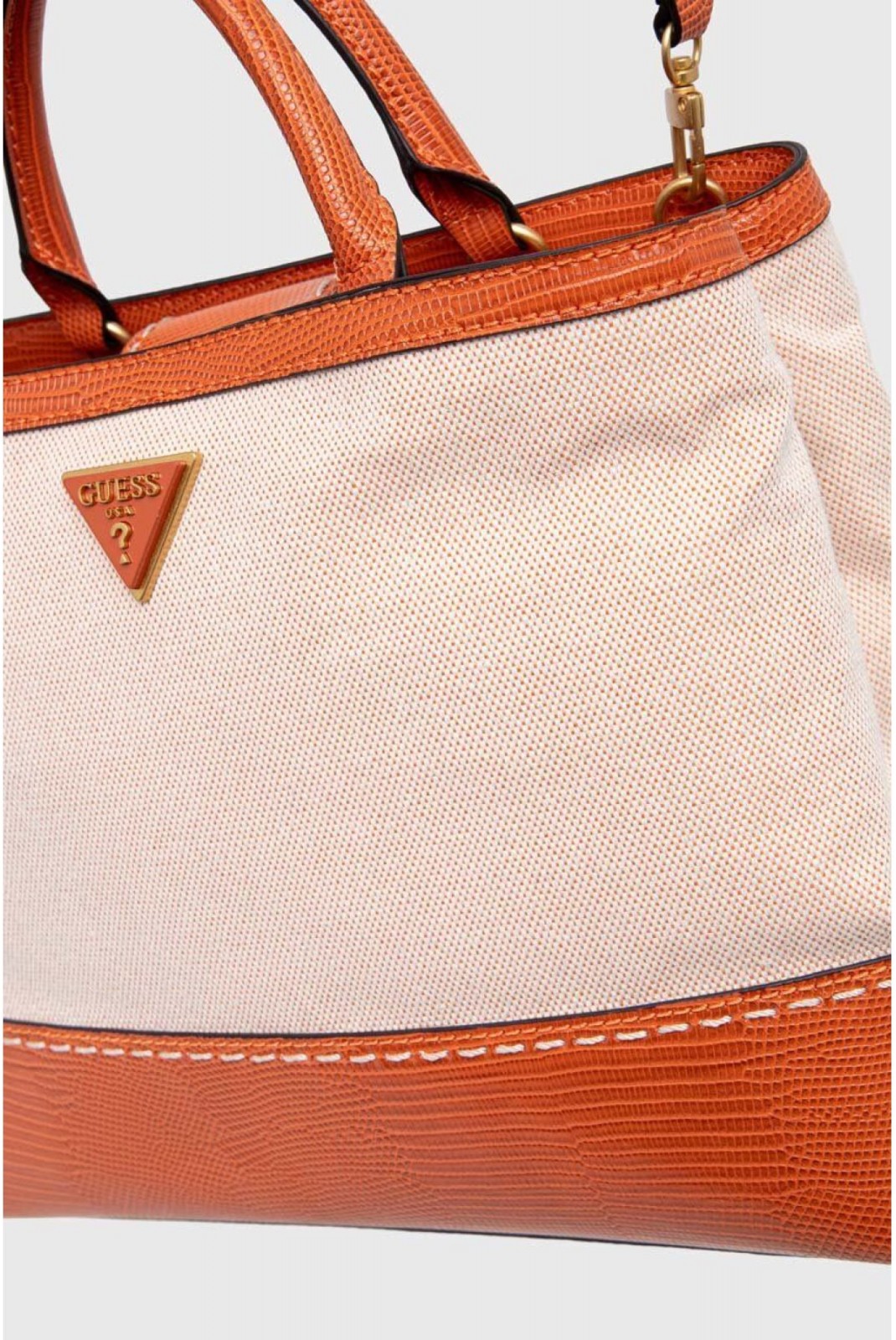 Sac à main bimatière Zabry Guess jeans ORANGE HWWA92 33060