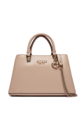 Sac à main cuir PU Eliette Guess jeans Light beige HWVG92 25060