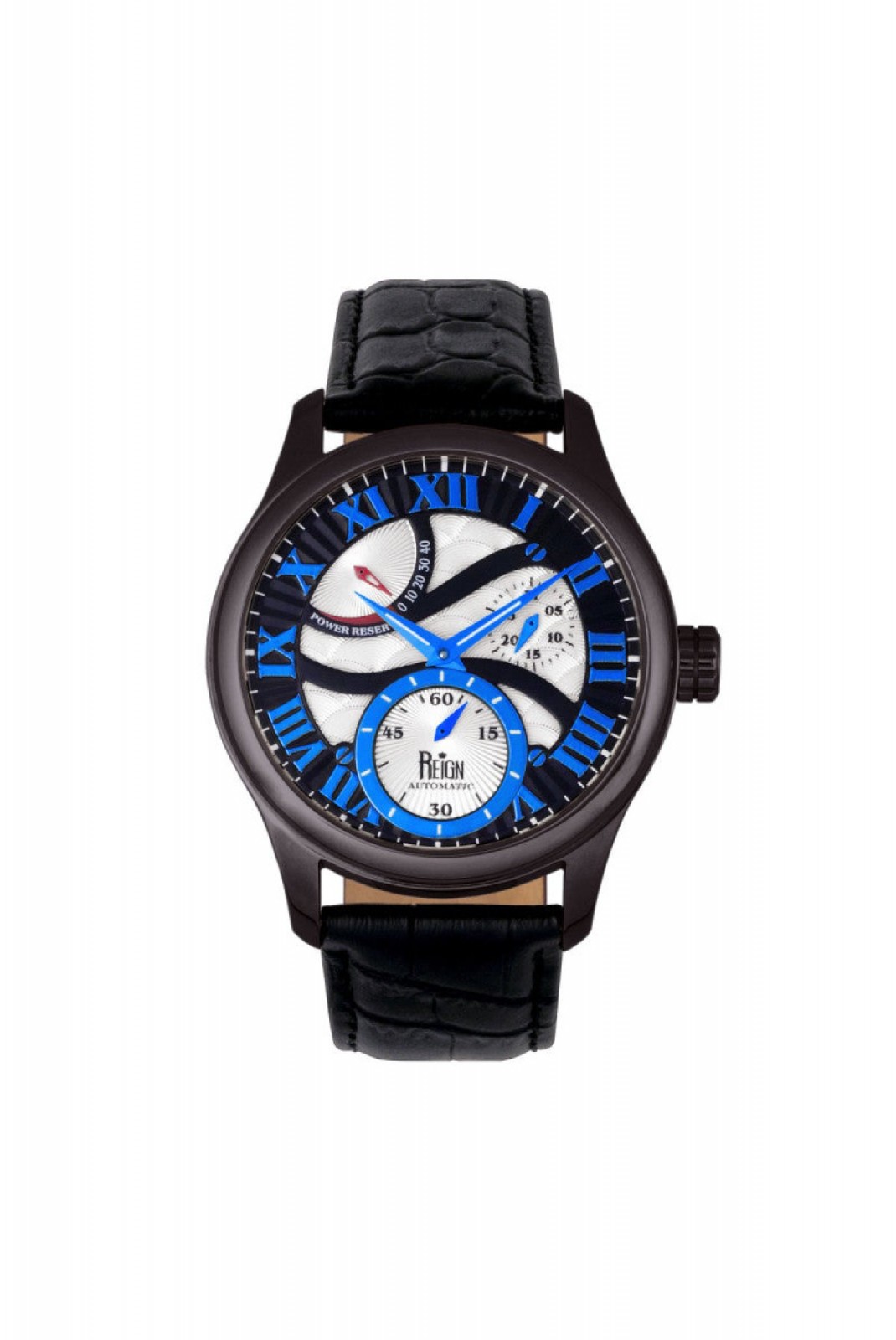 Montre automatique Bhutan Reign Noir/Bleu REIRN1607