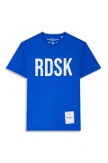 Tee shirt logo imprimé Redskins ROYAL BLUE SURFIN MARK