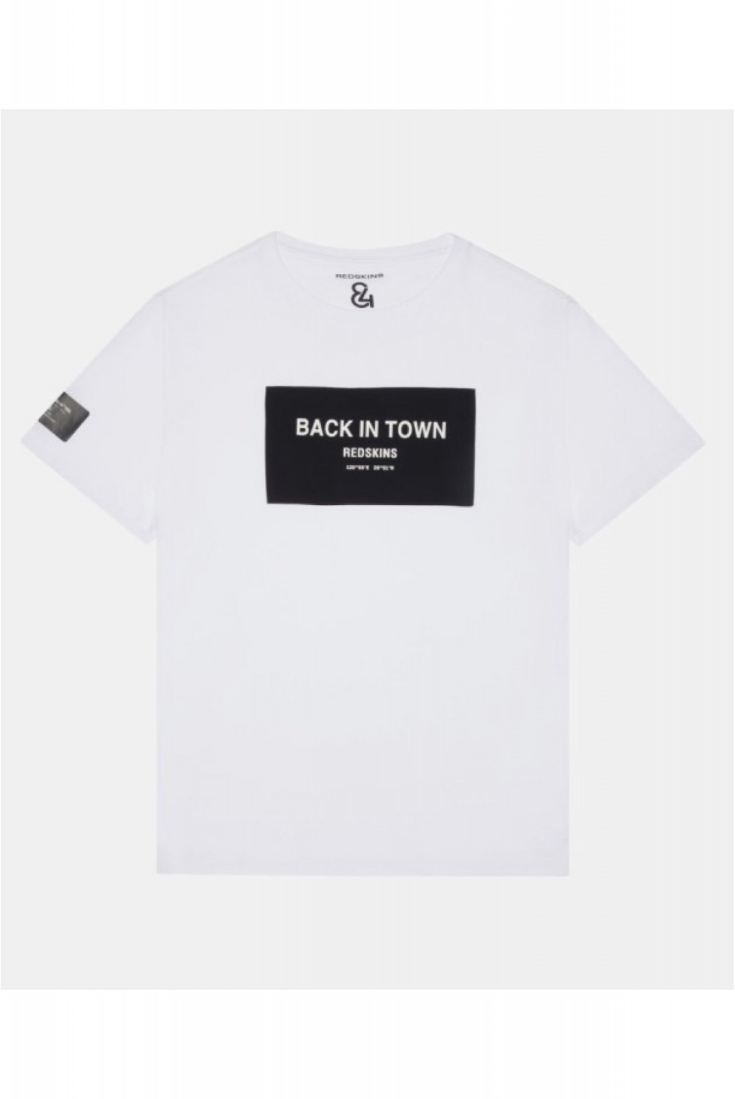 Tee shirt logo imprimé Redskins OFF WHITE TOWN QUICK