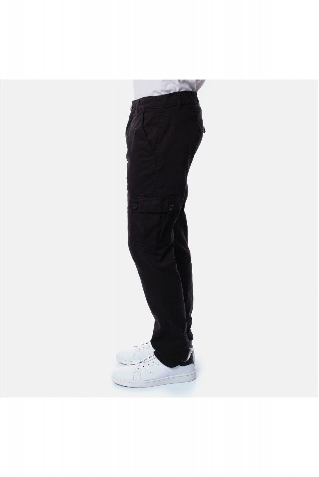 Pantalon cargo droit stretch Hopenlife NOIR TRAFALGAR