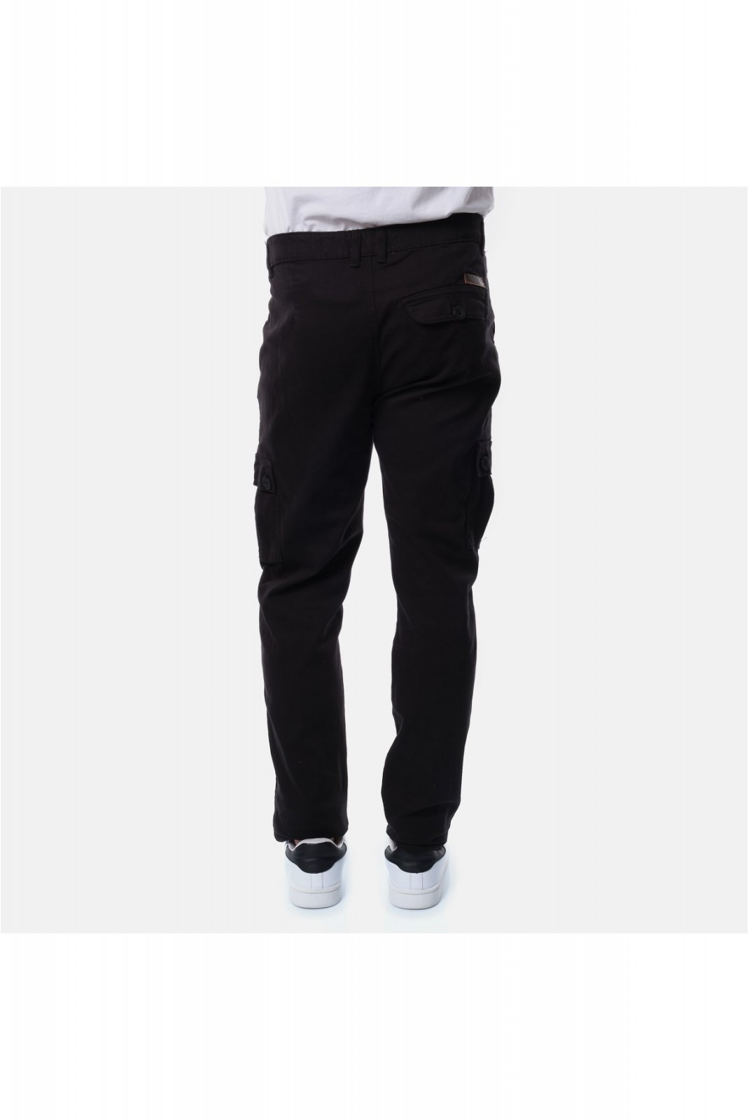 Pantalon cargo droit stretch Hopenlife NOIR TRAFALGAR