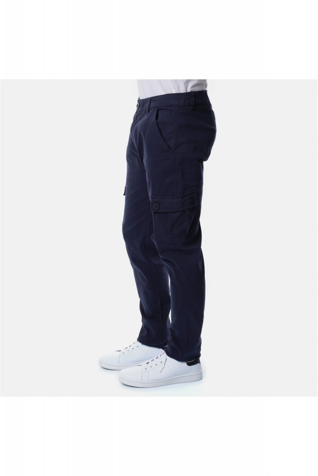 Pantalon cargo droit stretch Hopenlife NAVY TRAFALGAR