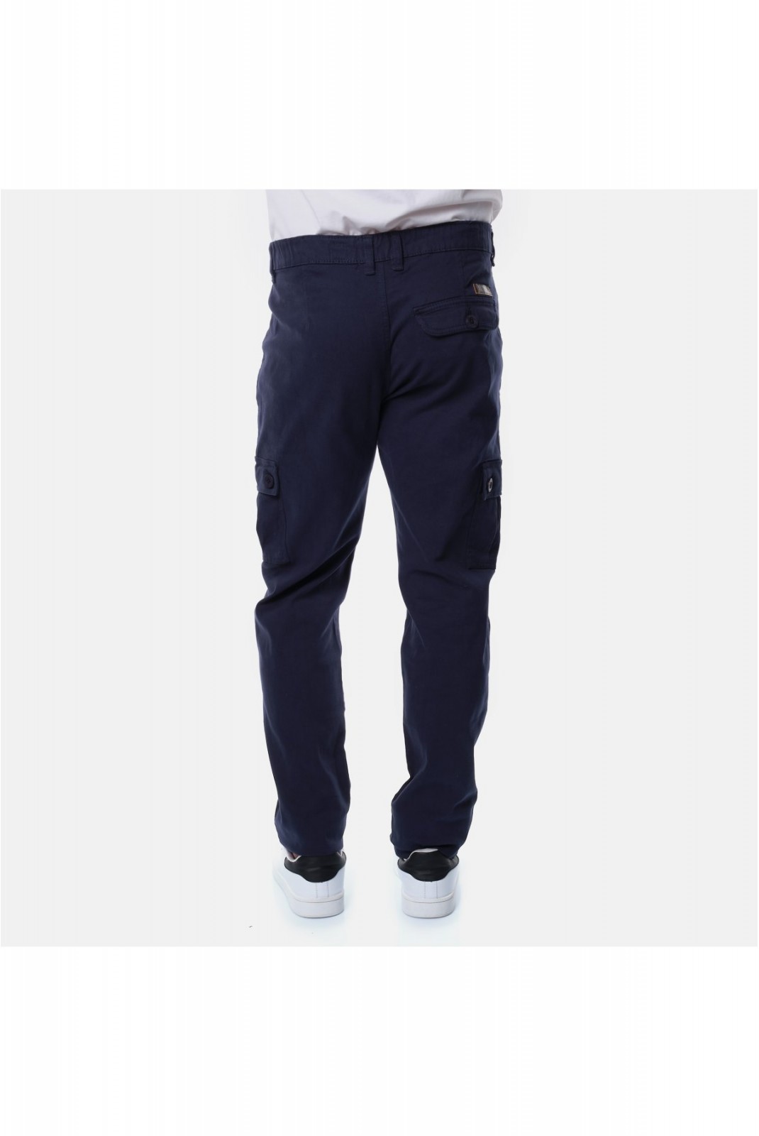 Pantalon cargo droit stretch Hopenlife NAVY TRAFALGAR