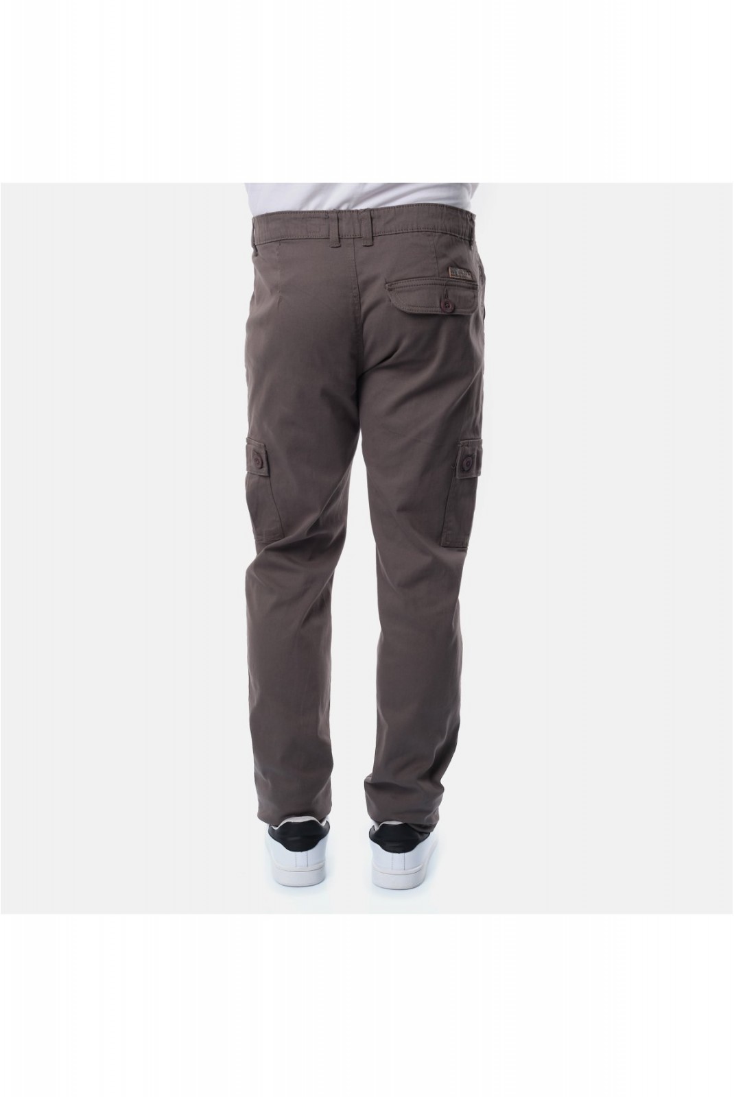 Pantalon cargo droit stretch Hopenlife GRIS TRAFALGAR