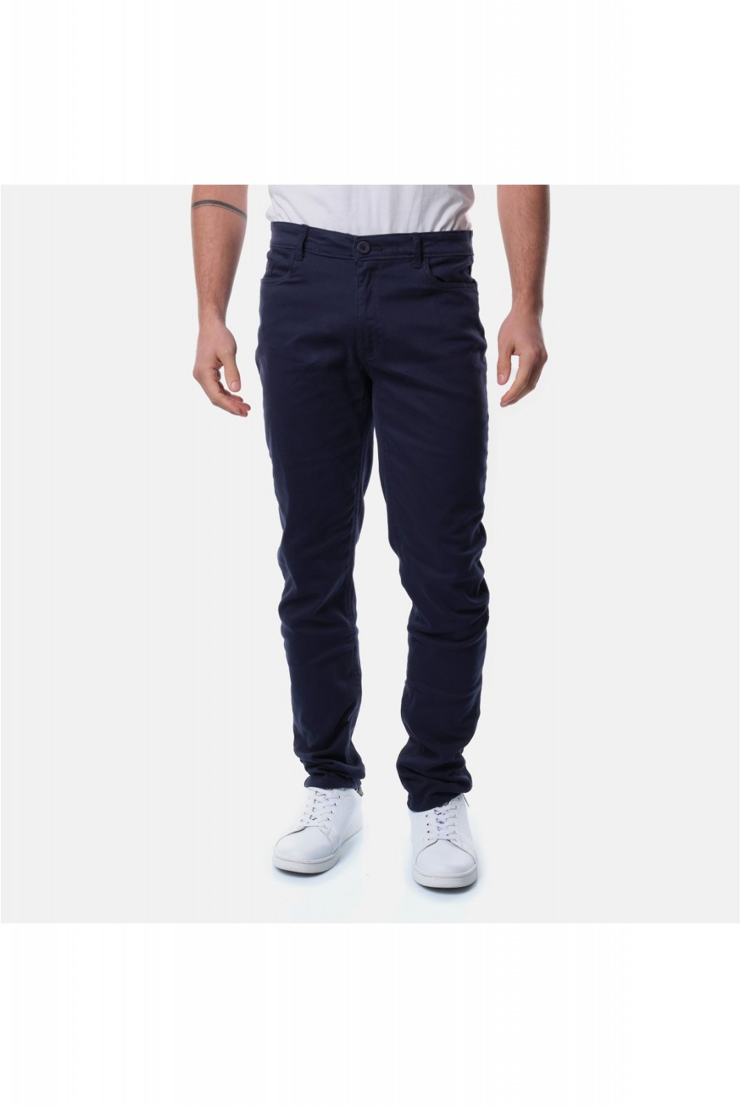 Chino slim stretch Roronoa Hopenlife NAVY RORONOA