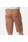 Bermuda cargo slim stretch Newgate Hopenlife TABAC NEWGATE