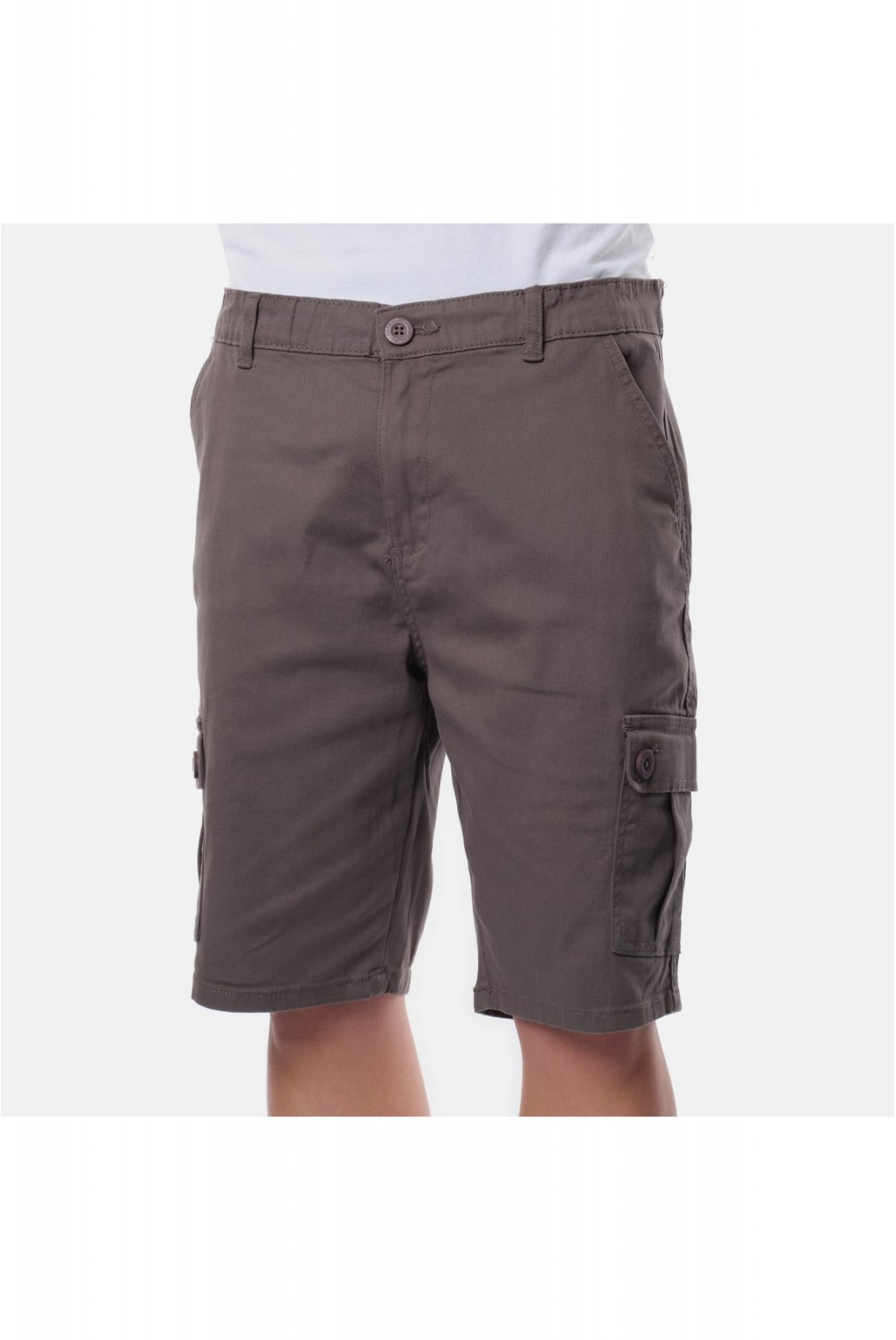 Bermuda cargo slim stretch Newgate Hopenlife GRIS NEWGATE