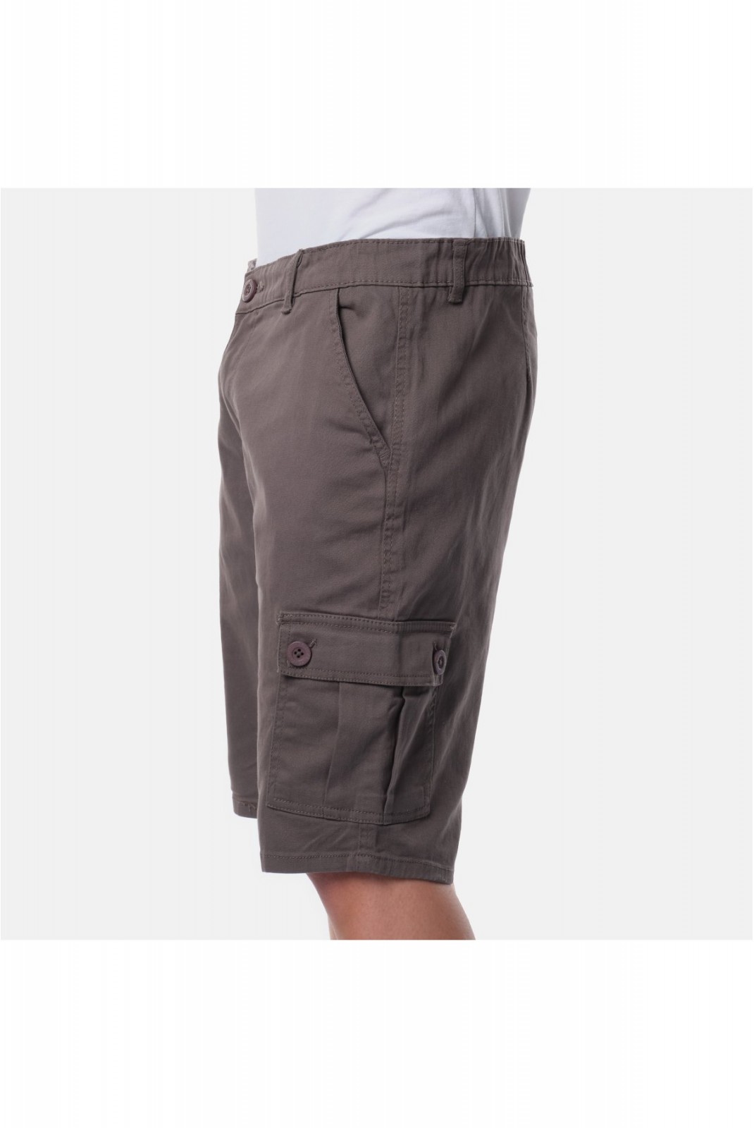 Bermuda cargo slim stretch Newgate Hopenlife GRIS NEWGATE