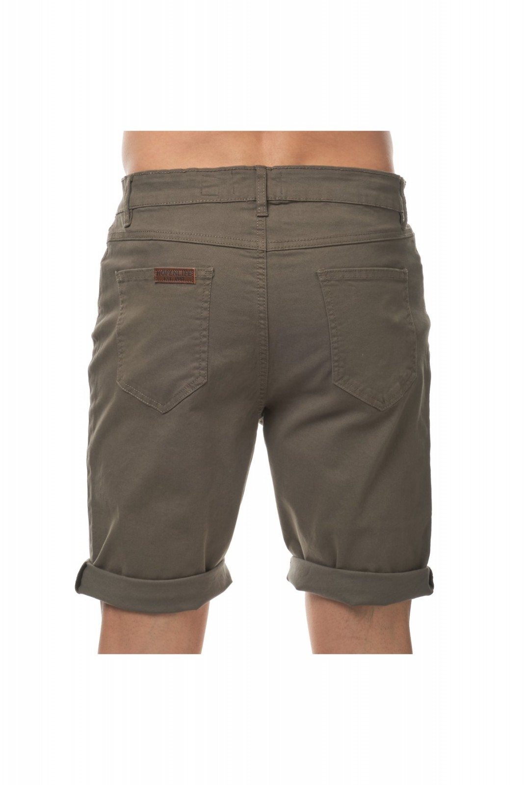 Bermuda slim stretch Temari Hopenlife KAKI TEMARI