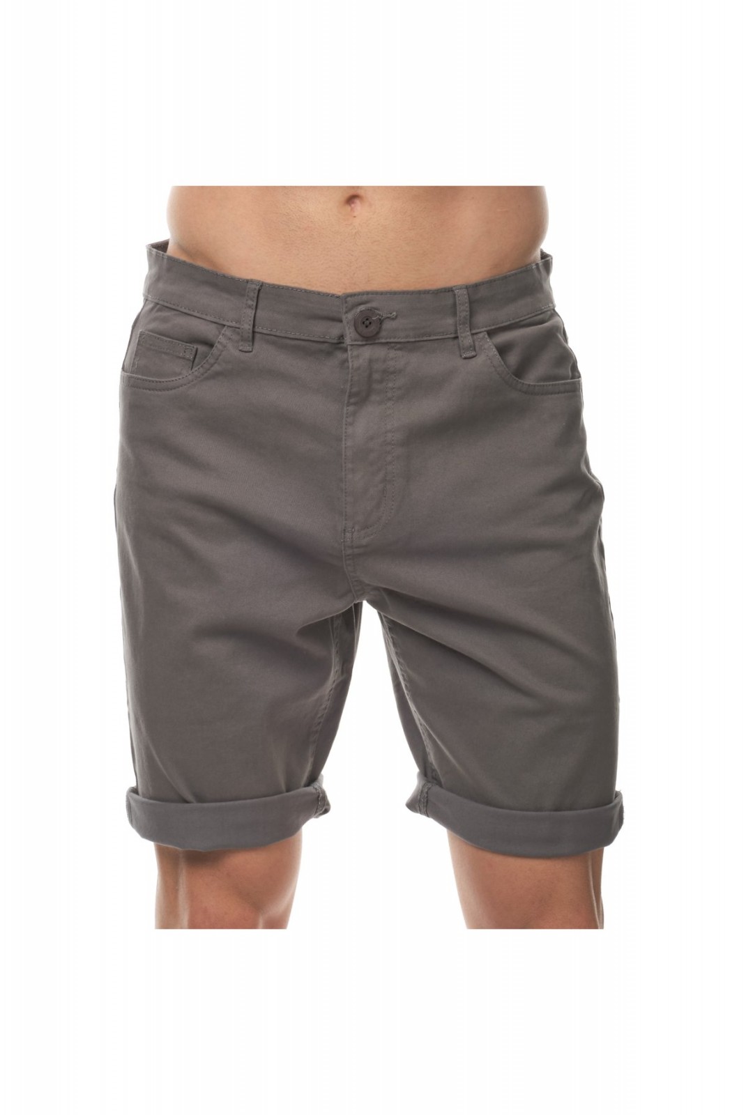 Bermuda slim stretch Temari Hopenlife GRIS TEMARI