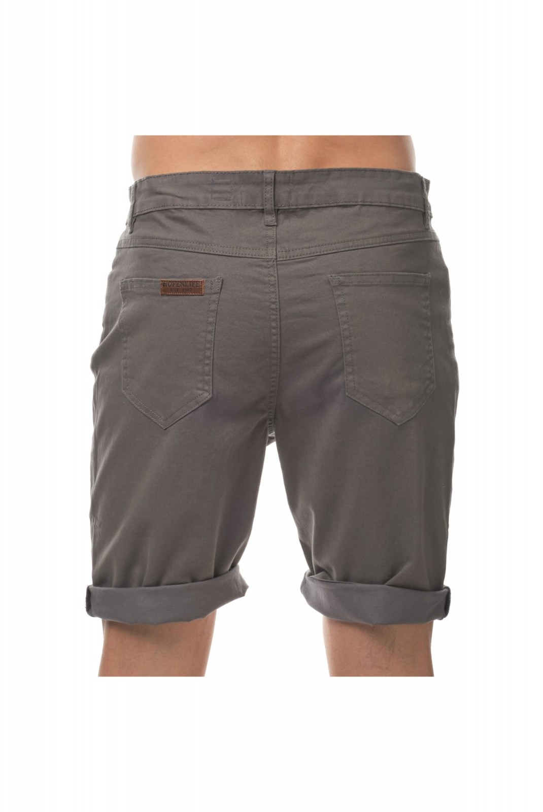 Bermuda slim stretch Temari Hopenlife GRIS TEMARI