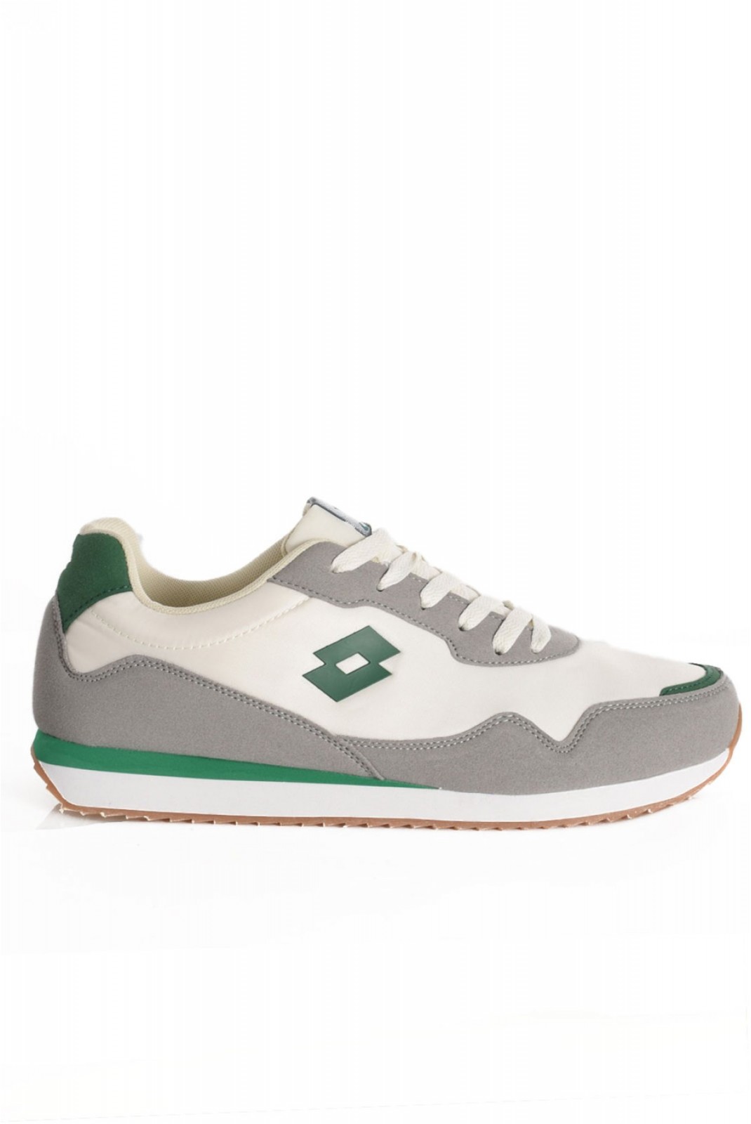 Sneakers running bimatière Twenty 2 Lotto GREY/GREEN twenty 2