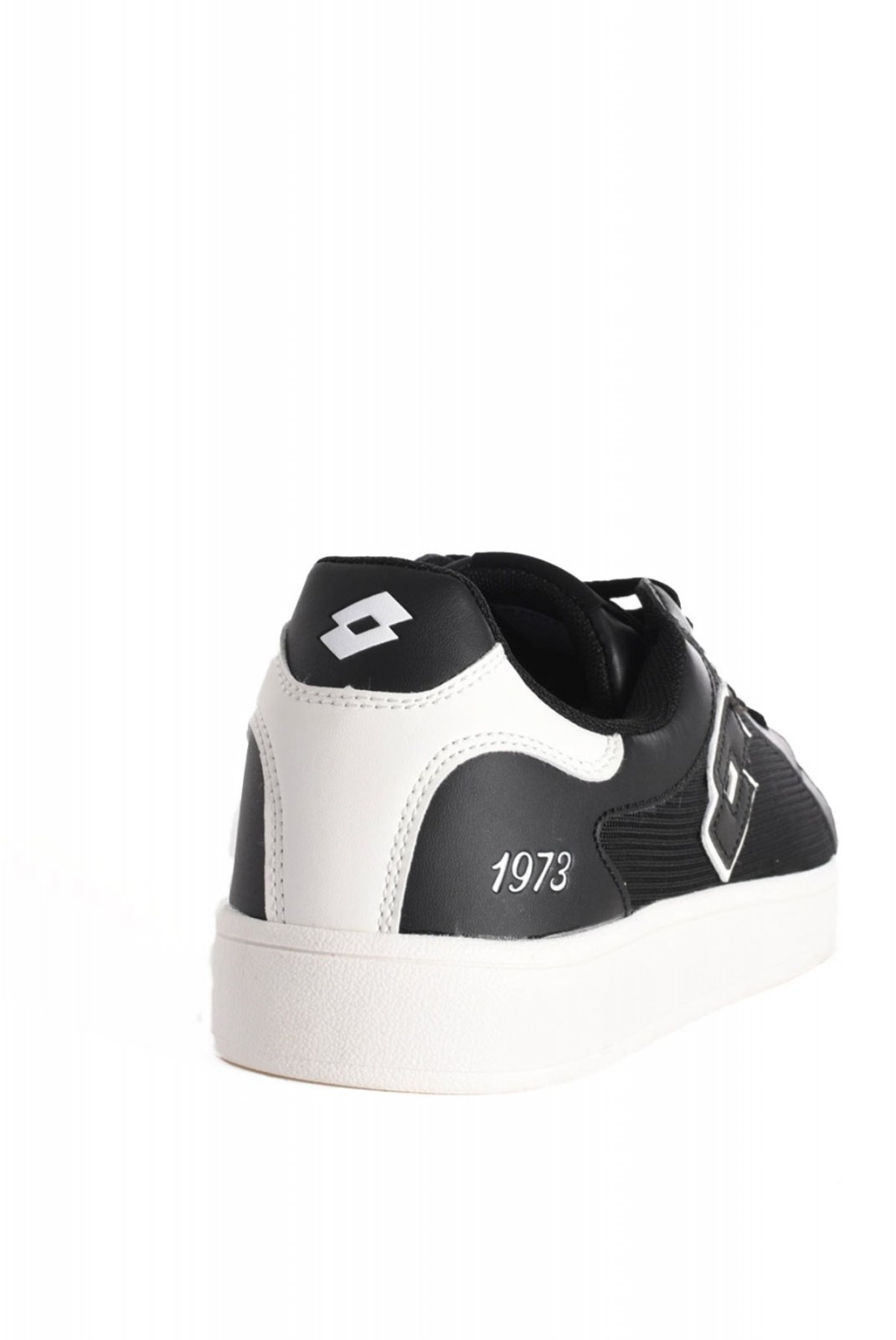 Sneakers cuir PU Evo Lotto BLACK /WHITE REF 1973 EVO