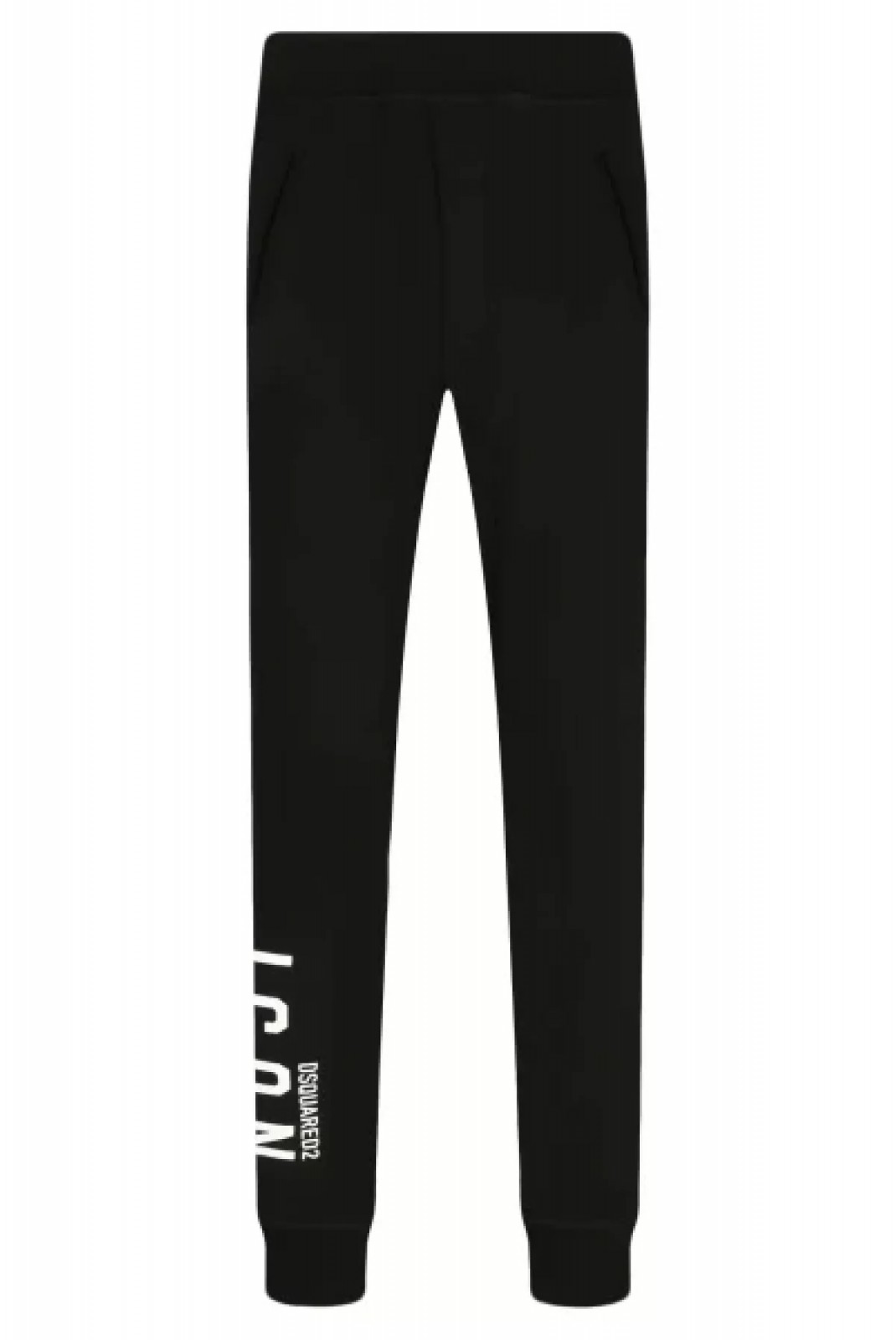 Pantalon jogger logo latéral Dsquared2 968 NOIR S79KA0002