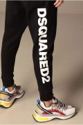 Pantalon jogger logo latéral Dsquared2 900 NOIR S74KB0557