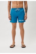 Short de bain print logo Bikkembergs Mediterranian Blue BKK3MBM01