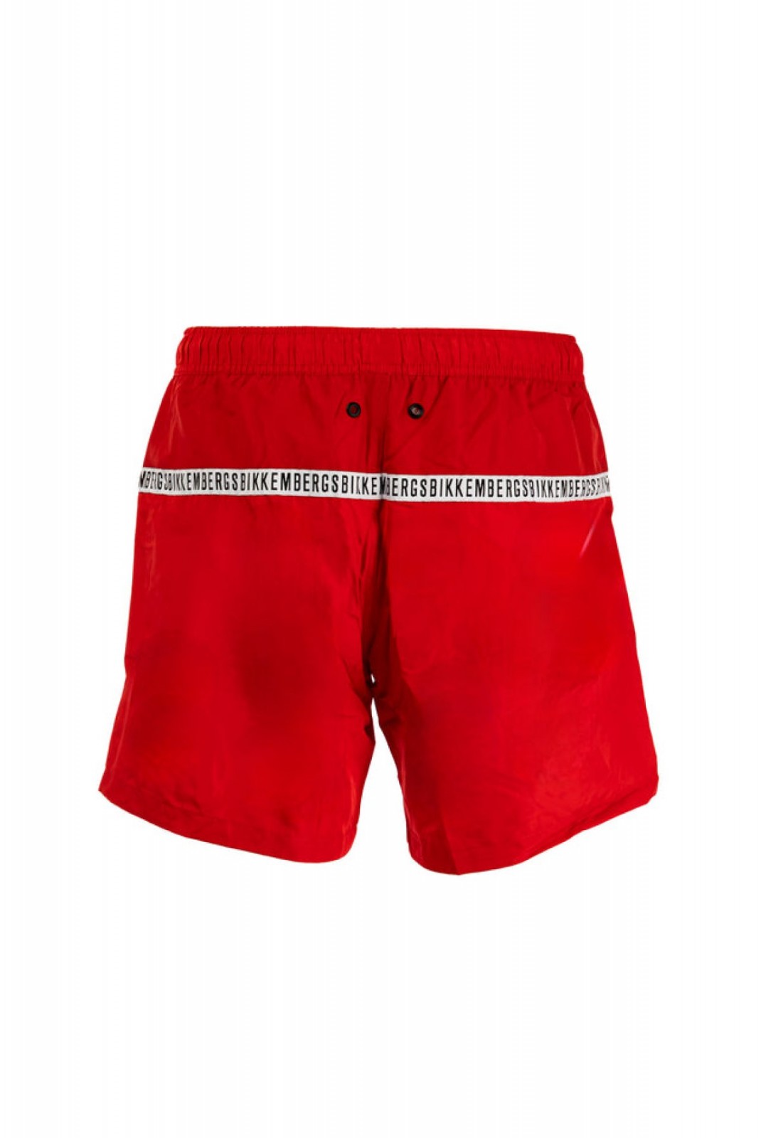 Short de bain bande logo Bikkembergs Goji Berry BKK3MBM04