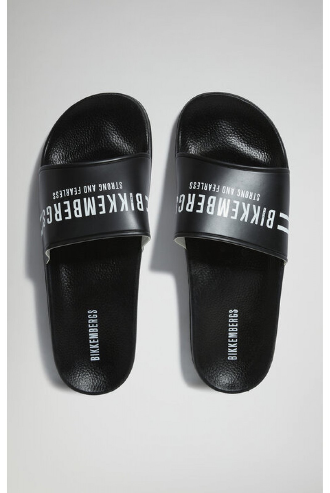 Mules PVC print logo Bikkembergs Black BKK3MSR02