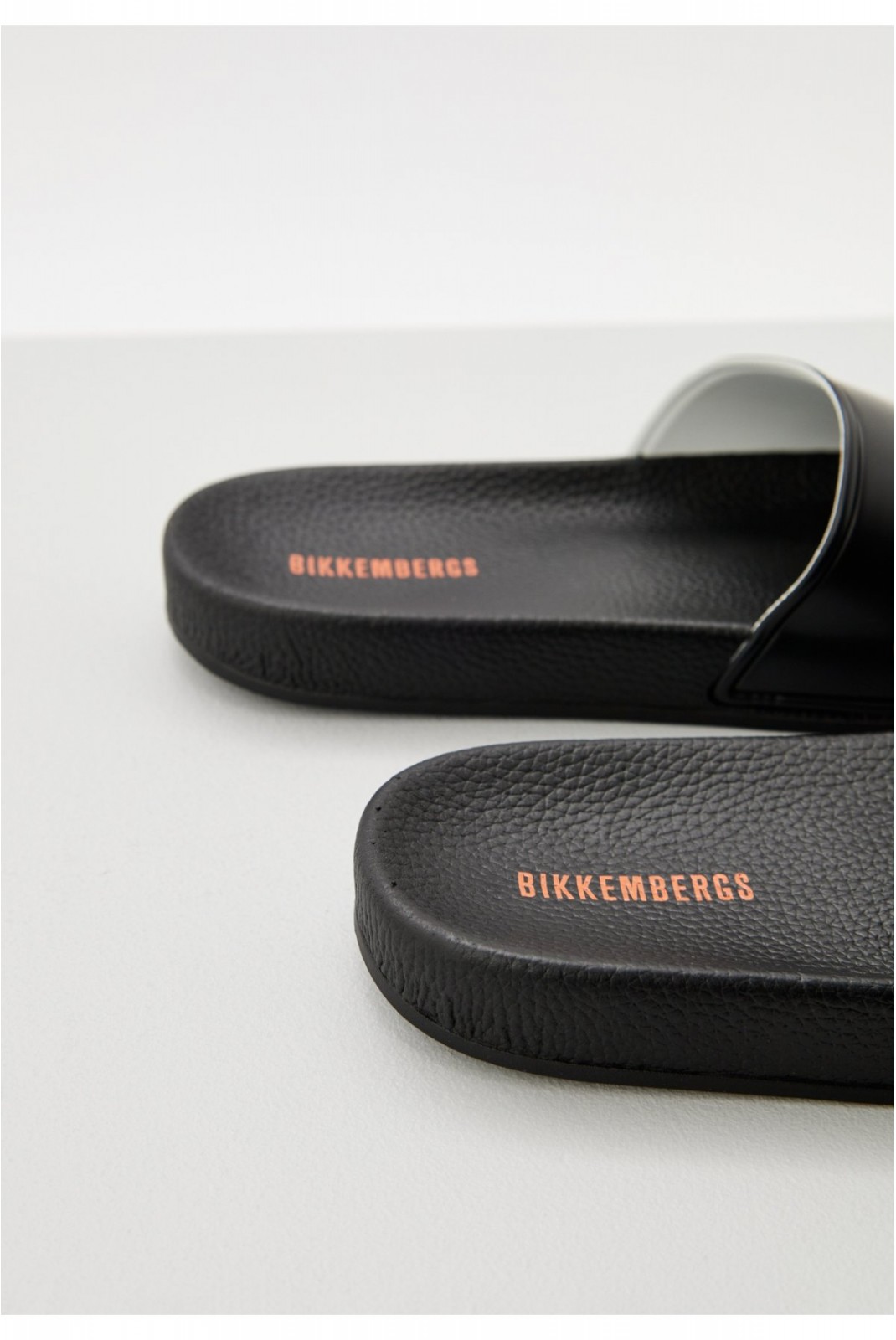 Mules PVC print logo Bikkembergs Black BKK3MSR03