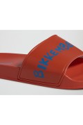 Mules PVC print logo Bikkembergs Orange.com BKK3MSR03