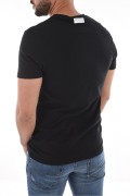 TShirt 100% coton printé Bikkembergs Black BKK3MTS06