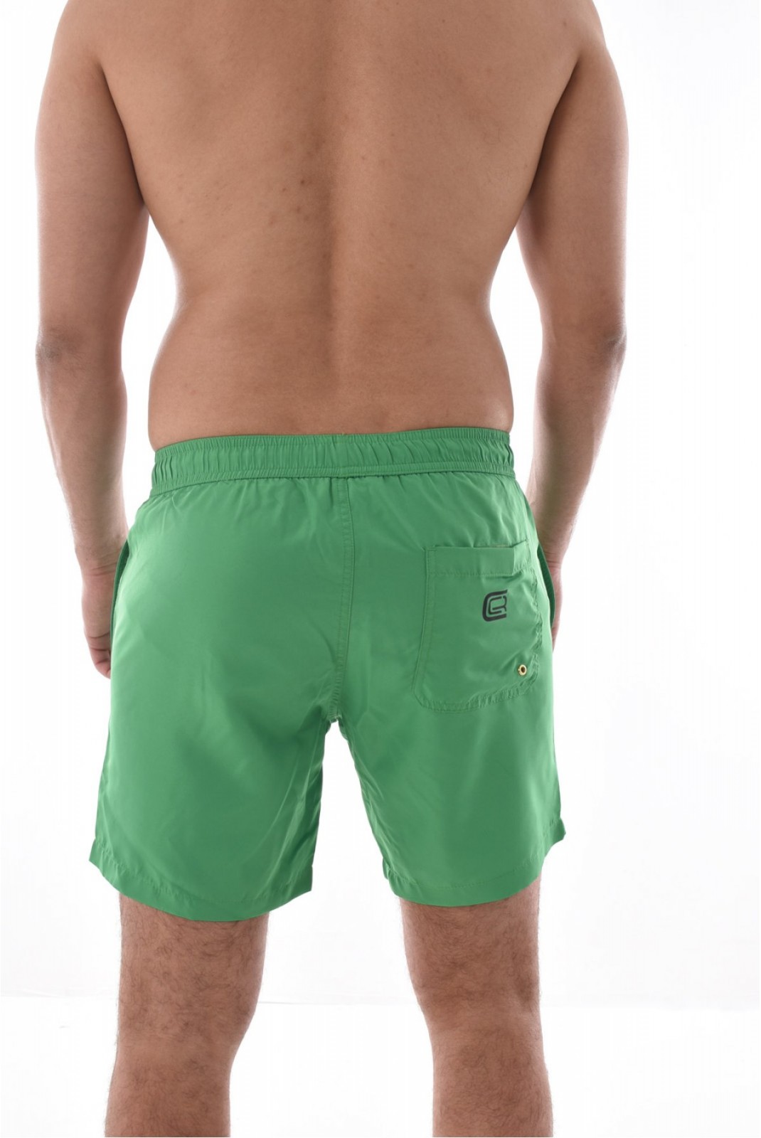 Short de bain print logo Cavalli Class GREEN SXH00B SB001