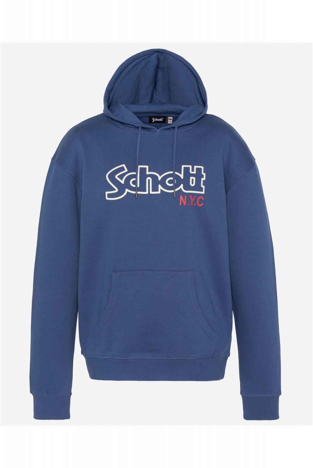 Sweat capuche iconique Sidney Schott BLUE JEANS SWHSIDNEY