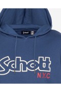 Sweat capuche iconique Sidney Schott BLUE JEANS SWHSIDNEY