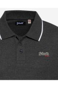 Polo coton piqué Paul Schott ANTHRACITE PSPAUL