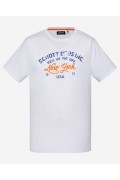 TShirt coton Toby Schott WHITE TSTOBY