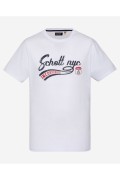 TShirt coton signature Tyron Schott WHITE TSTYRON