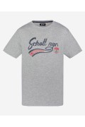 TShirt coton signature Tyron Schott H GREY TSTYRON