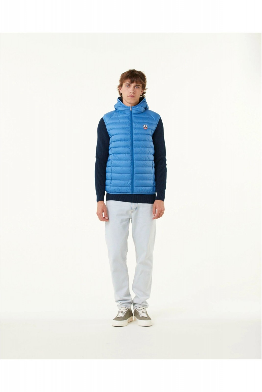 Doudoune capuche sans manches Pat Just over the top 729 BLEU DENIM PAT