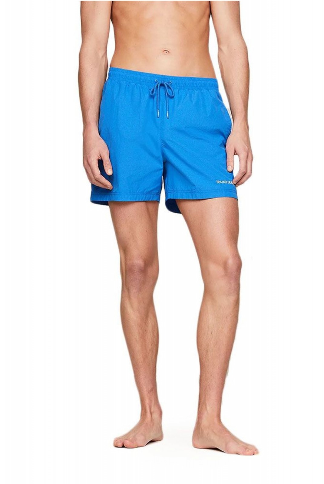 Short de bain slim logo brodé Tommy Jeans C40 MERIDIAN BLUE UM0UM03202