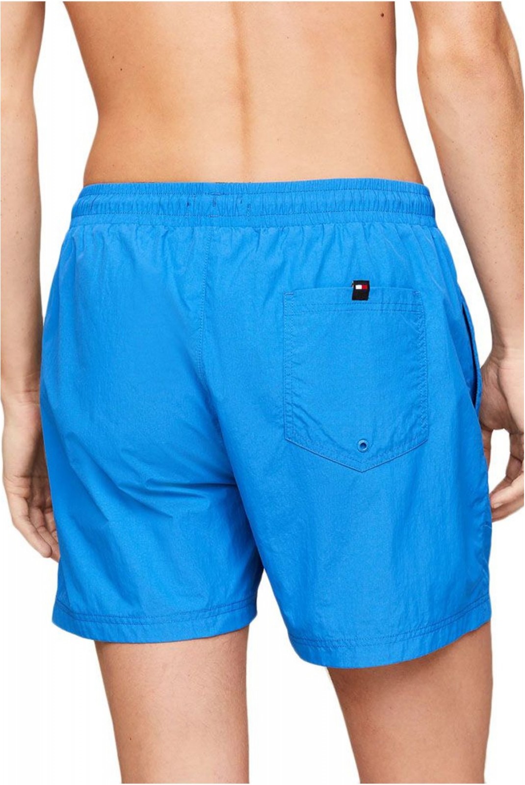 Short de bain slim logo brodé Tommy Jeans C40 MERIDIAN BLUE UM0UM03202