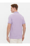 Polo stretch logo brodé Emporio armani 08990 GLICINE 211804 4R461