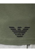 TShirt gros logo 100%coton Emporio armani 44884 MILITARE/NERO 211818 4R476