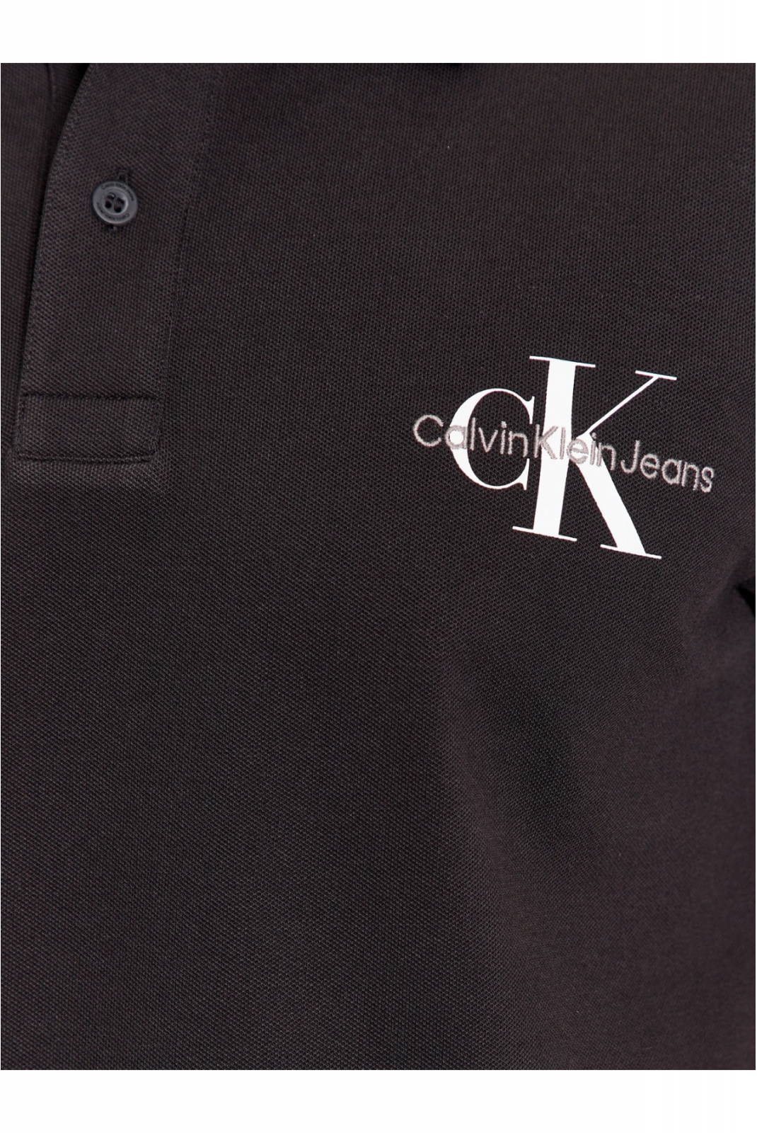 Polo coton stretch Calvin klein BEH Ck Black J30J323395