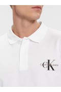 Polo coton stretch Calvin klein YAF Bright White J30J323395