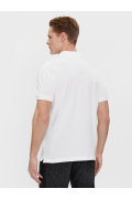 Polo coton stretch Calvin klein YAF Bright White J30J323395