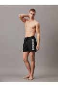 Short de bain print logo Calvin klein BEH Pvh Black KM0KM01017