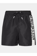 Short de bain logo latéral Calvin klein BEH Pvh Black KM0KM00991