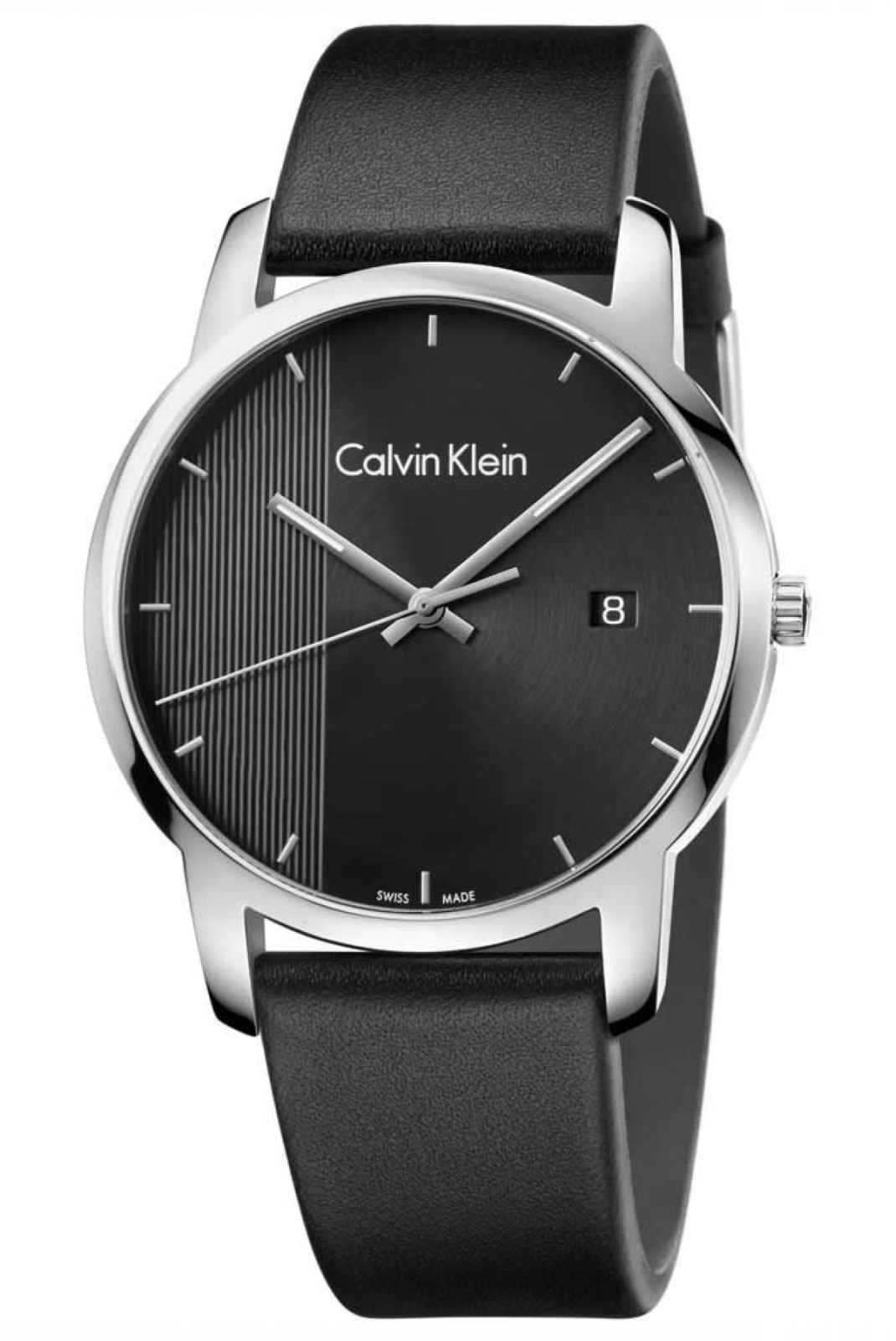 Montre Qwartz City Noire Calvin klein Noir K2G2G1C1